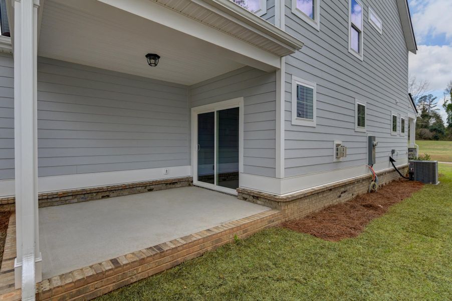 Exterior details and patio area of a home in Clubside Reserve at Summerlake, Lexington (Image 33).