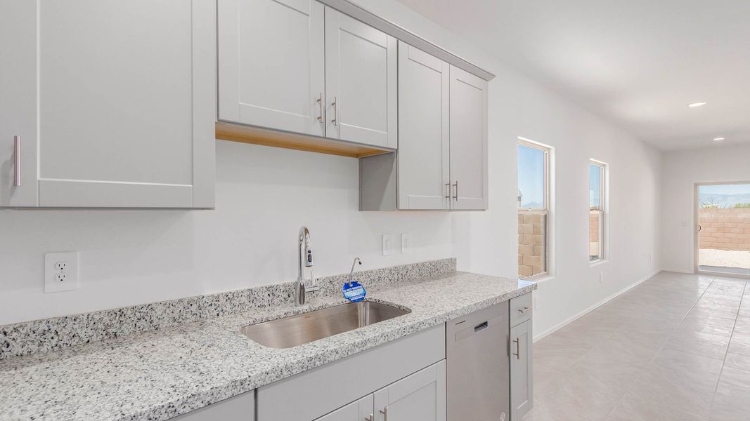 Furnished interior view inside a new home in The Oasis at Rocking K, Vail (Image 6). Furnished interior view inside a new home in The Oasis at Rocking K, Vail (Image 6).