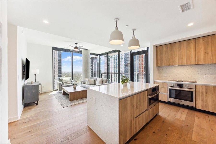 Furnished interior view inside a new home in , Austin (Image 9).