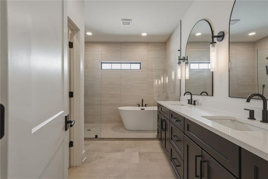 Furnished interior view inside a new home in , Ball Ground (Image 6). Furnished interior view inside a new home in , Ball Ground (Image 6).