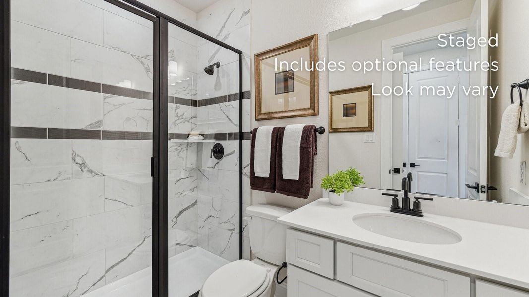 Furnished interior view inside a new home in Woodhavyn 50', Magnolia (Image 3).