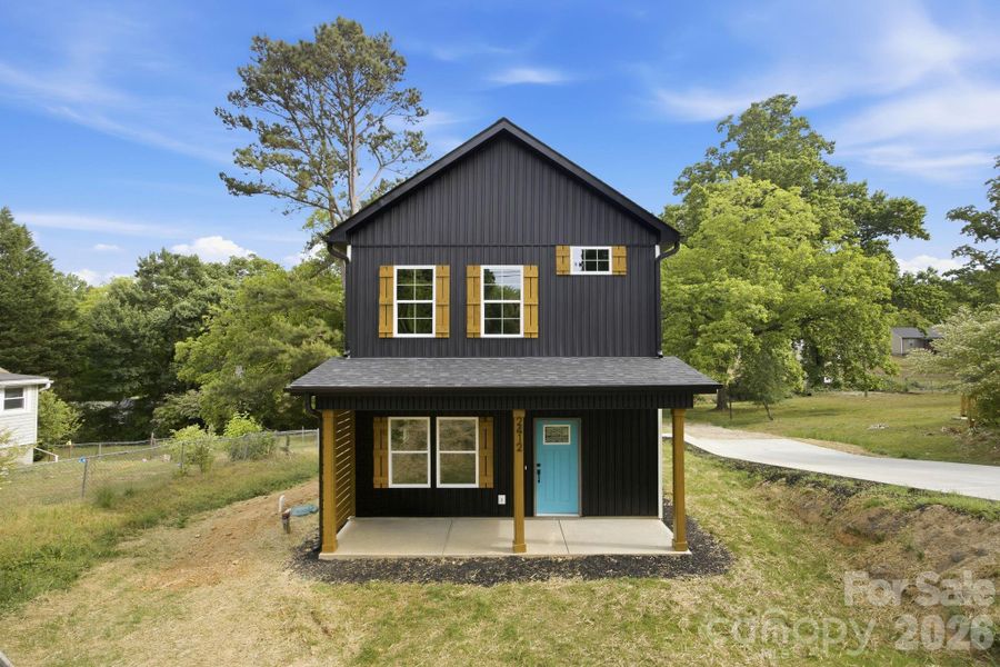 Front exterior of a new home in , Kannapolis, NC, highlighting curb appeal (Image 23).