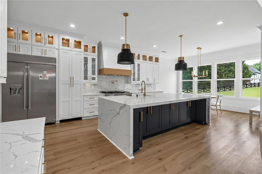 Furnished interior view inside a new home in , Braselton (Image 10).