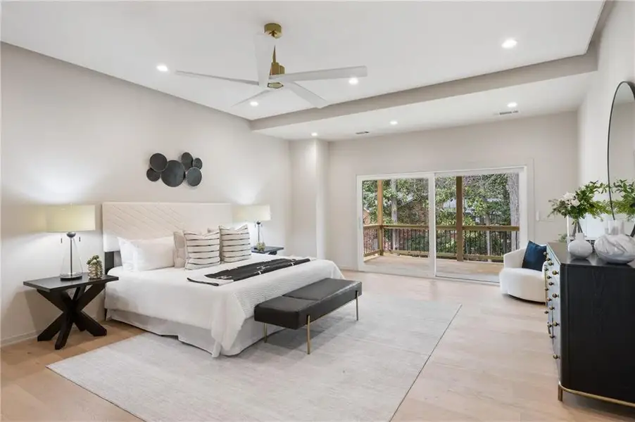 Furnished interior view inside a new home in , Sandy Springs (Image 14).