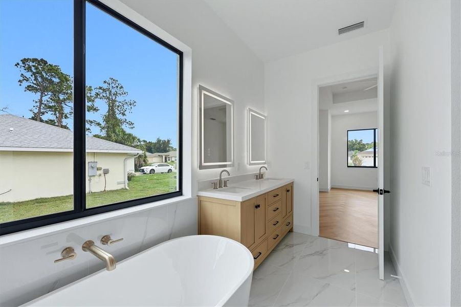 Furnished interior view inside a new home in , North Port (Image 19).