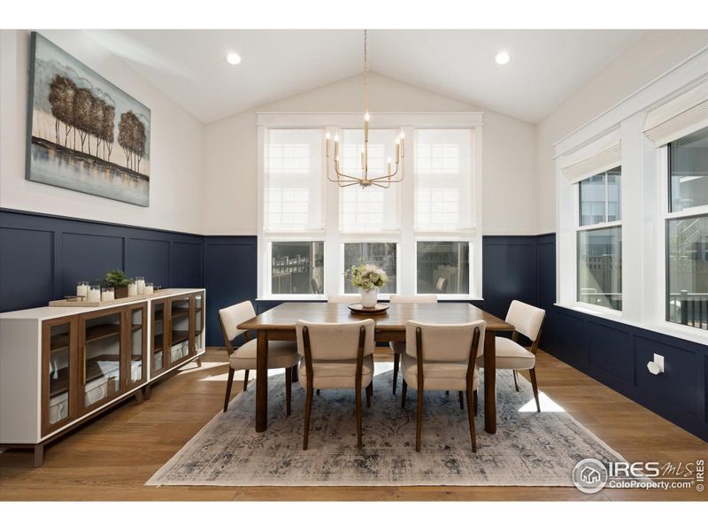 Furnished interior view inside a new home in Westerly, Erie (Image 16). Furnished interior view inside a new home in Westerly, Erie (Image 16).