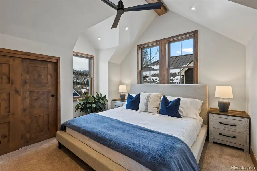 Furnished interior view inside a new home in , Breckenridge (Image 7).