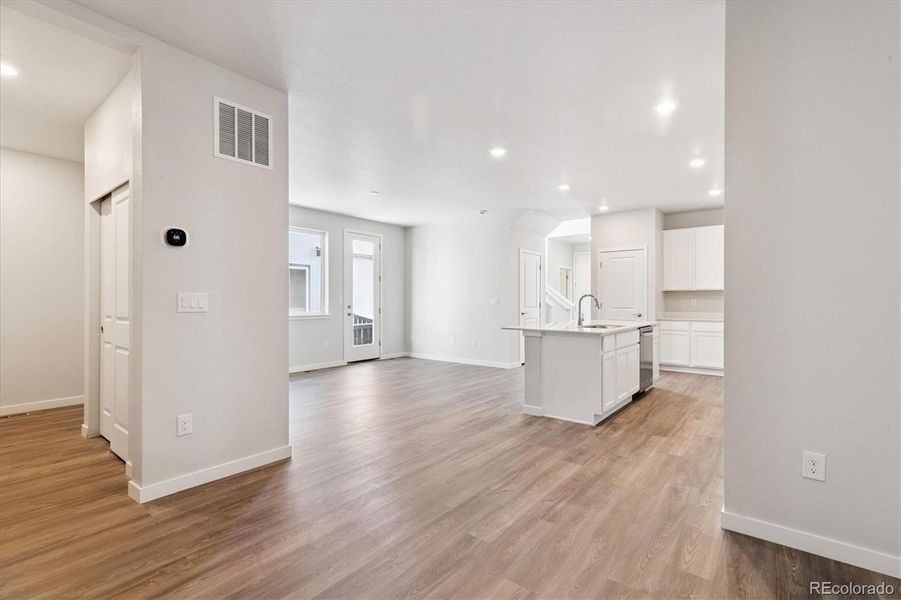 Spacious, unfurnished interior of a new home in Paired Homes at Alder Creek, Parker (Image 24).