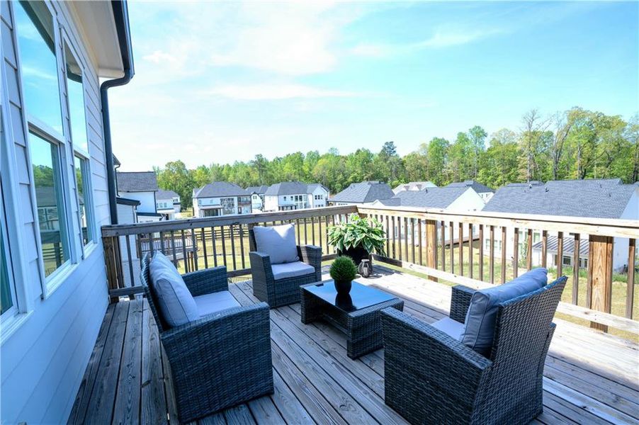 Exterior details and patio area of a home in , Woodstock (Image 25).