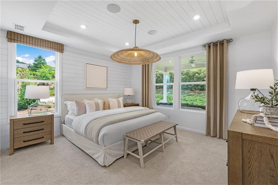 Furnished interior view inside a new home in Del Webb at Lake Oconee, Greensboro (Image 10).