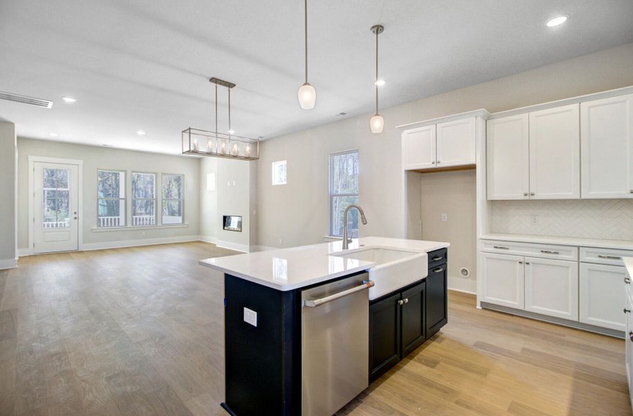 Furnished interior view inside a new home in Indigo Grove Single Family Homes, Johns Island (Image 6).