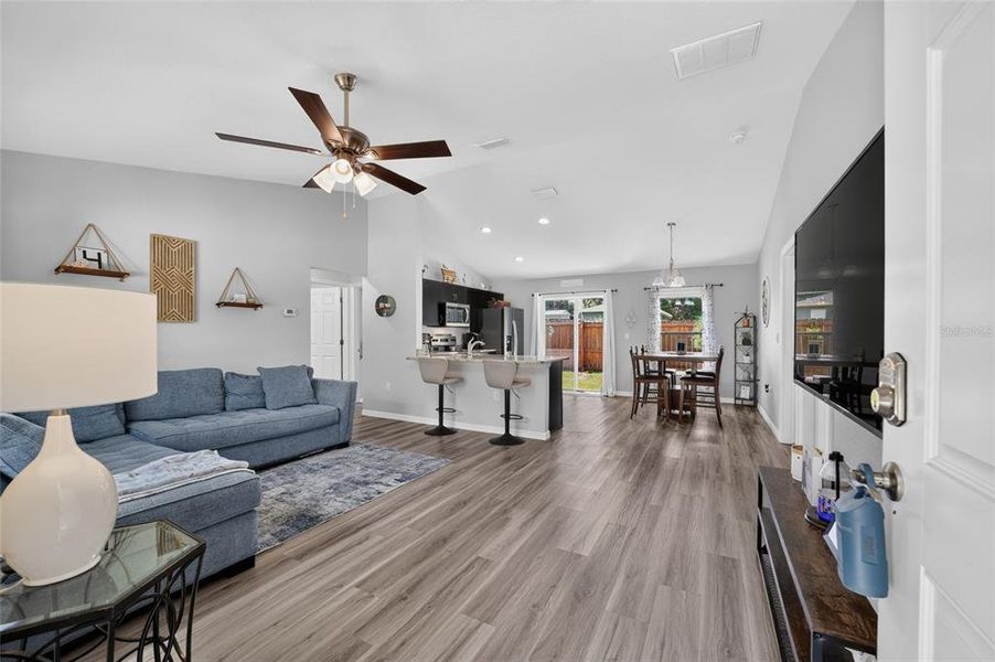 Furnished interior view inside a new home in , Ocala (Image 46). Furnished interior view inside a new home in , Ocala (Image 46).