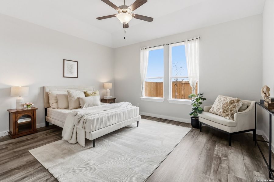 Furnished interior view inside a new home in Red Hawk Landing, San Antonio (Image 18).