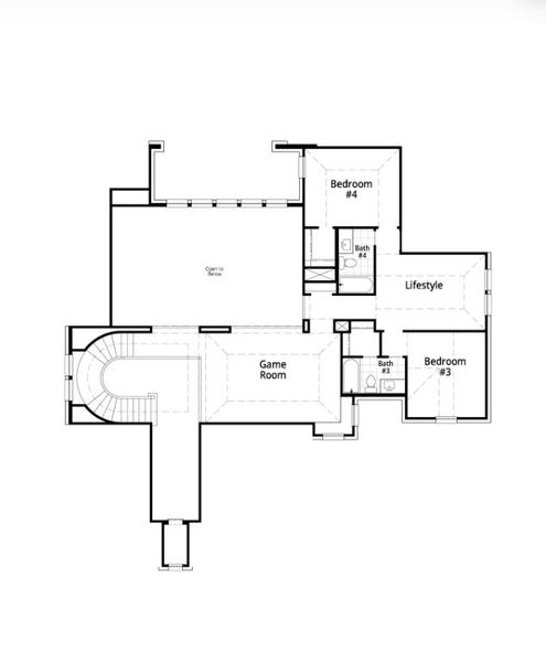 2D floor plan layout for the 289 Plan by Highland Homes in Hallie's Cove, Schertz, TX (Image 33). 2D floor plan layout for the 289 Plan by Highland Homes in Hallie's Cove, Schertz, TX (Image 33).