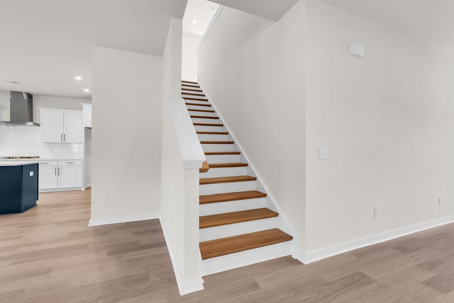 Stairs to the Upper Level Stairs to the Upper Level