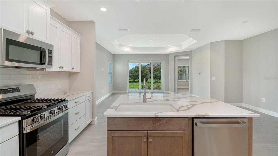 Furnished interior view inside a new home in Windward, Lakewood Ranch (Image 9).