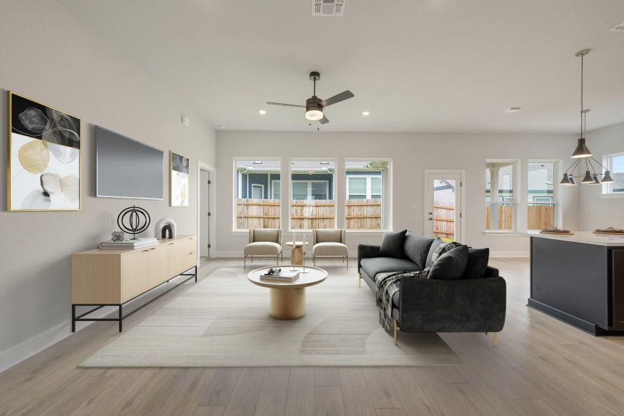 Family Room (Staged) Family Room (Staged)