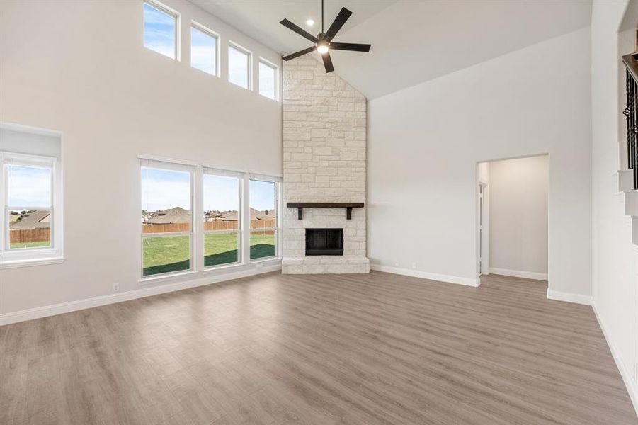 Spacious, unfurnished interior of a new home in Coyote Crossing, Godley (Image 32). Spacious, unfurnished interior of a new home in Coyote Crossing, Godley (Image 32).