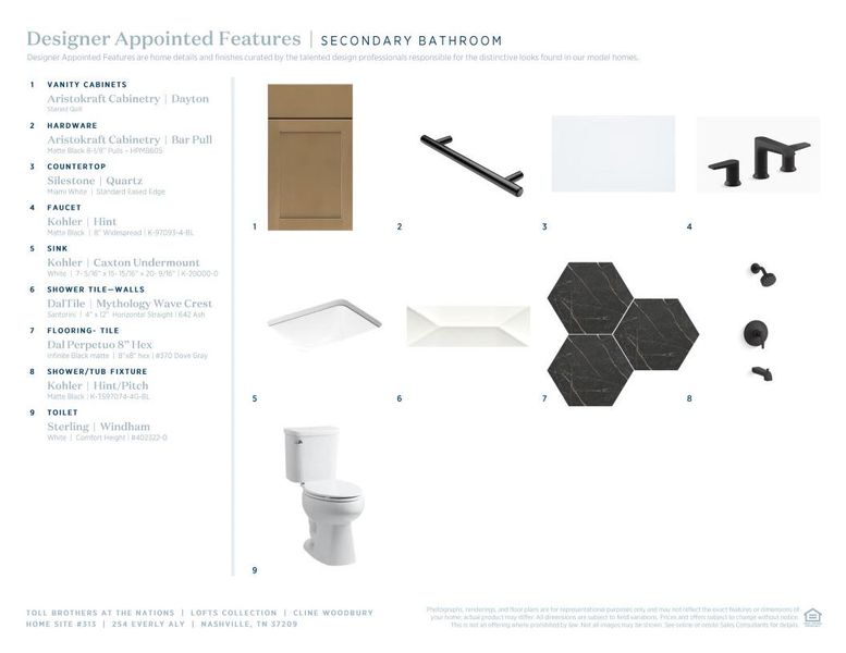 Sample of building materials used in homes in The Nations, Nashville (Image 11). Sample of building materials used in homes in The Nations, Nashville (Image 11).
