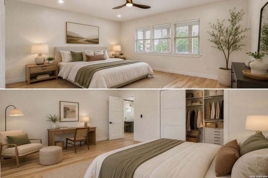 Furnished interior view inside a new home in , San Antonio (Image 7). Furnished interior view inside a new home in , San Antonio (Image 7).