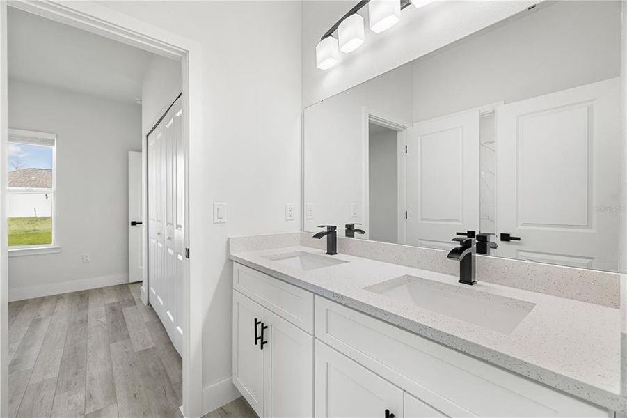 Furnished interior view inside a new home in , Ocala (Image 12).