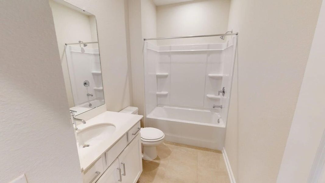 Furnished interior view inside a new home in RiverTown - Forest, St. Johns (Image 4).