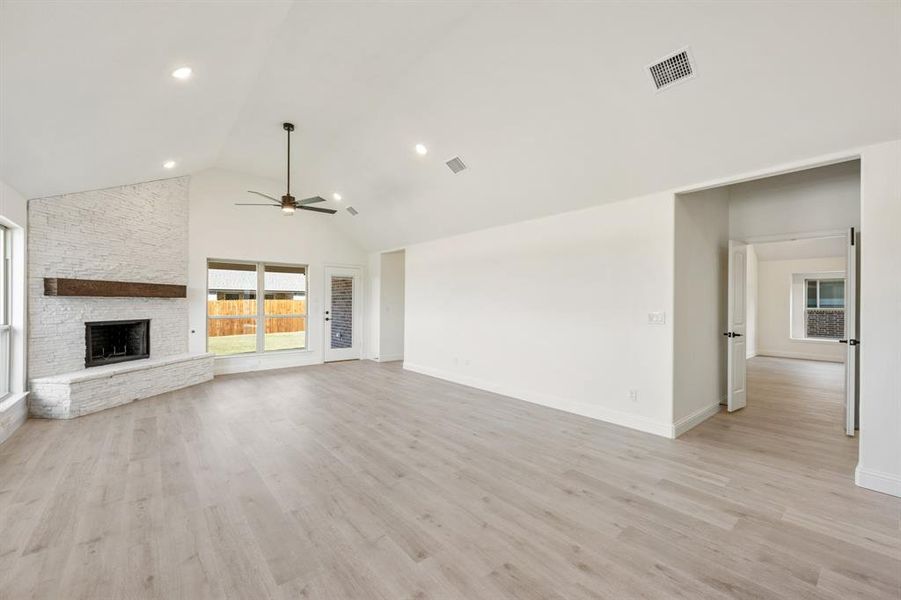 Spacious, unfurnished interior of a new home in Meadow Vista 60-65, Anna (Image 28). Spacious, unfurnished interior of a new home in Meadow Vista 60-65, Anna (Image 28).