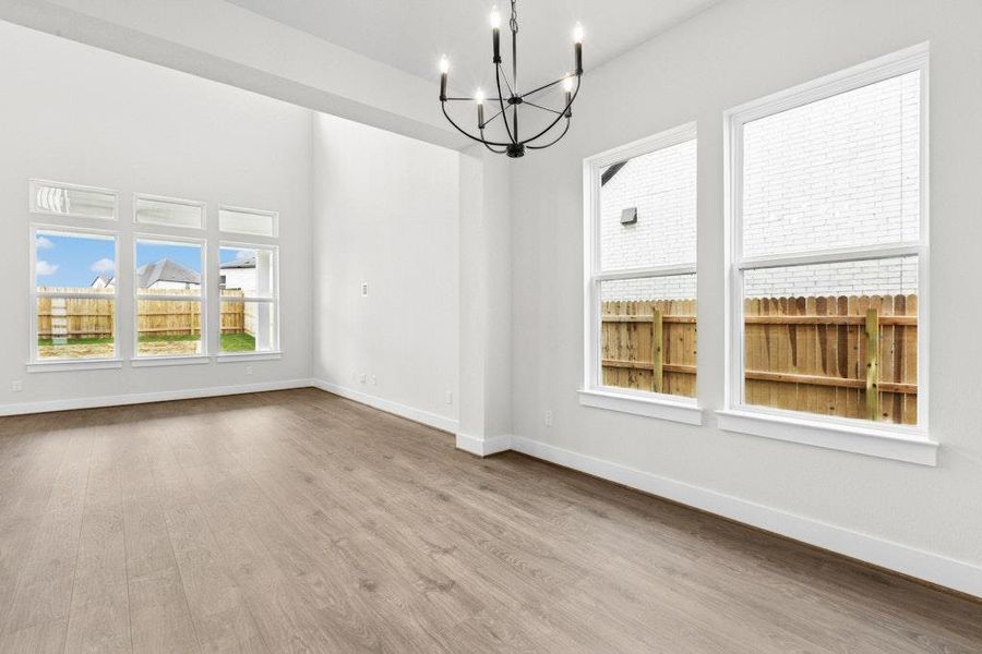 Spacious, unfurnished interior of a new home in Blackhawk, Pflugerville (Image 21).