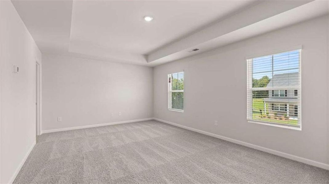 Spacious, unfurnished interior of a new home in Poplar Preserve, Newnan (Image 28).