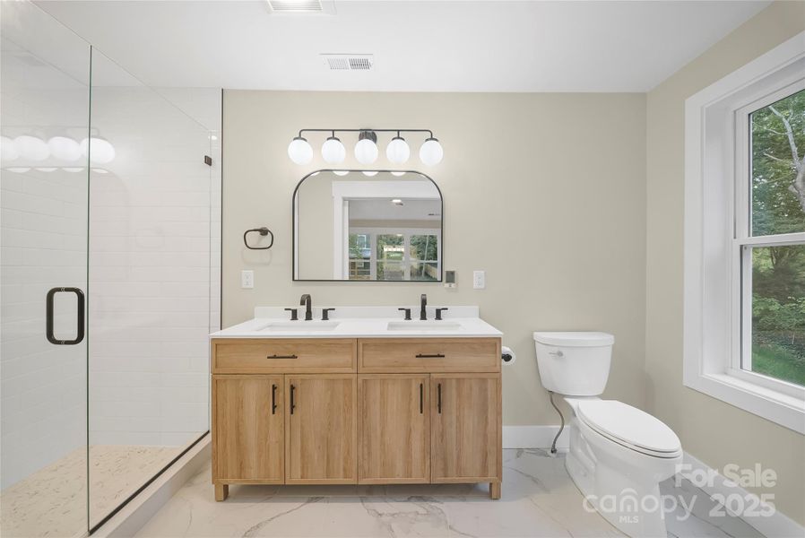 Furnished interior view inside a new home in , Asheville (Image 15).