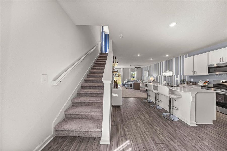 Furnished interior view inside a new home in , Ocala (Image 7).