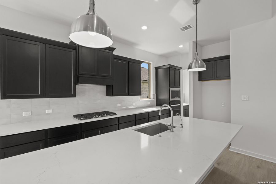 Furnished interior view inside a new home in Buffalo Crossing, Cibolo (Image 13).