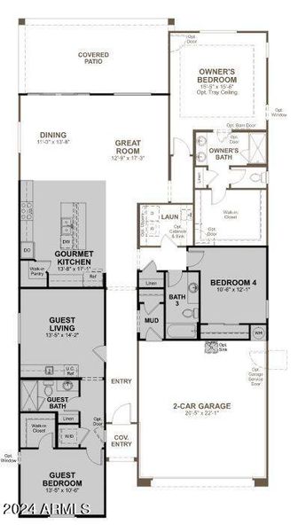 Villages @ RED - 1613 Floor plan