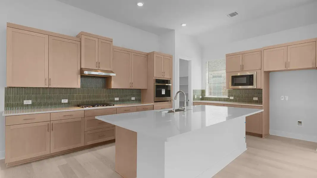 Furnished interior view inside a new home in Santa Rita Ranch, Liberty Hill (Image 6).