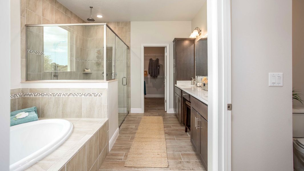 Representative furnished interior of a home built from the Sienna by Maronda Homes in Winding River, St. Marys (Image 23).