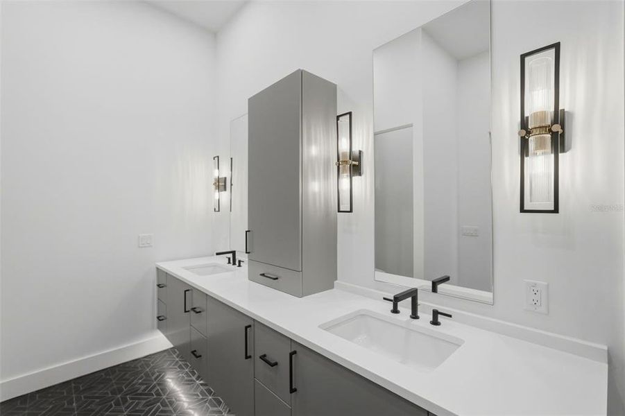 Furnished interior view inside a new home in , St. Petersburg (Image 9).