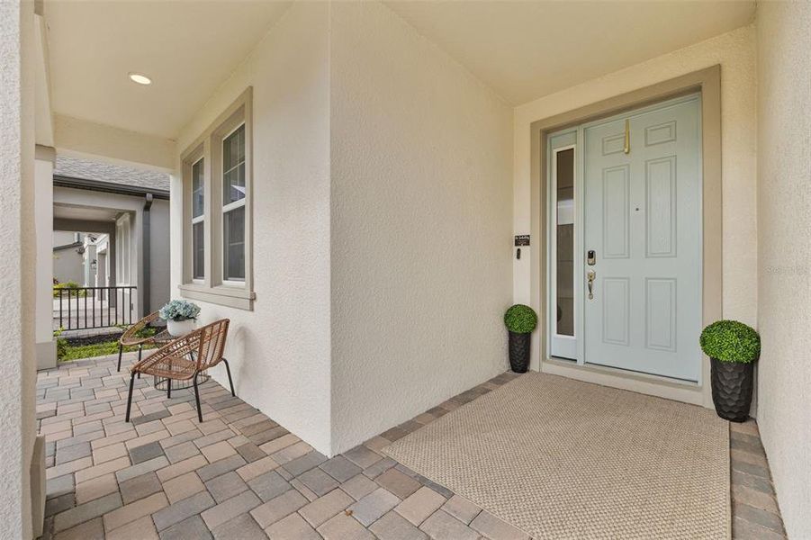 Exterior details and patio area of a home in , Wesley Chapel (Image 3). Exterior details and patio area of a home in , Wesley Chapel (Image 3).
