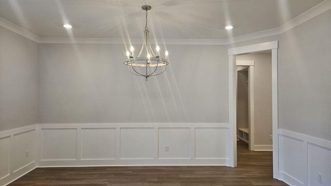 Furnished interior view inside a new home in The Enclave at French Quarter Creek, Huger (Image 13). Furnished interior view inside a new home in The Enclave at French Quarter Creek, Huger (Image 13).