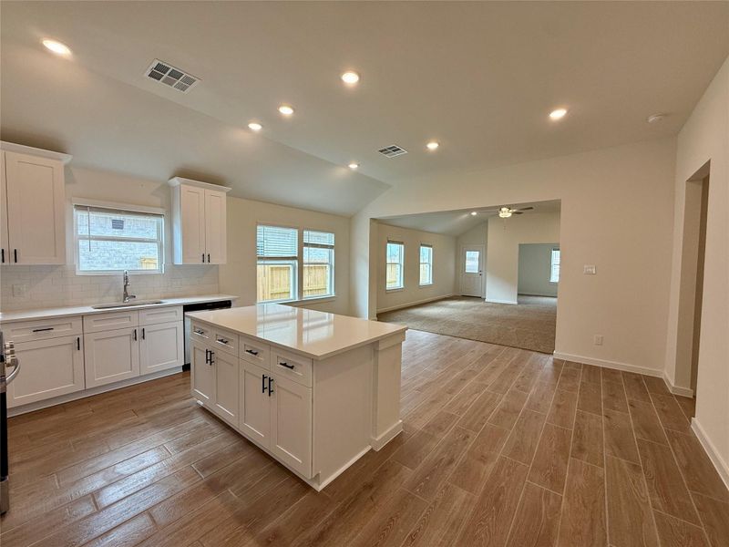 Furnished interior view inside a new home in Ashland, Angleton (Image 6).