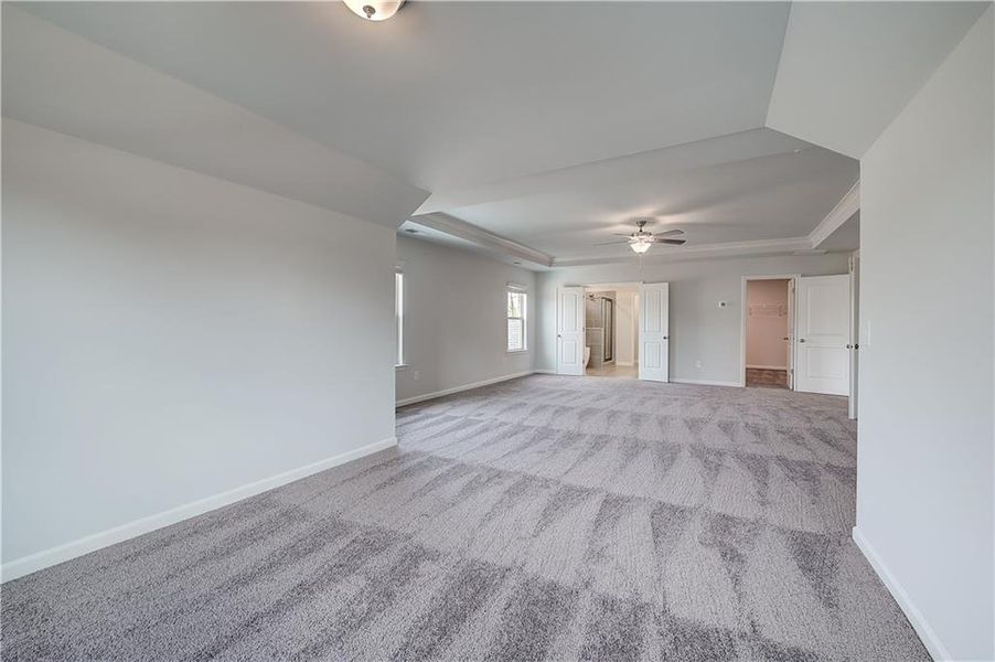 Spacious, unfurnished interior of a new home in Cambria at Traditions, Hampton (Image 35).