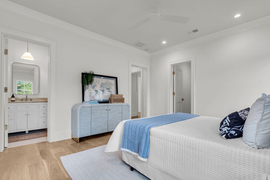 Furnished interior view inside a new home in , Mount Pleasant (Image 57).