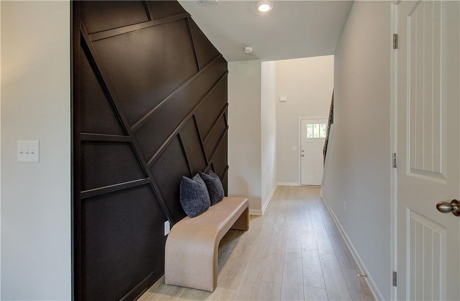 Furnished interior view inside a new home in Enclave at Evergreen, Fairburn (Image 3).