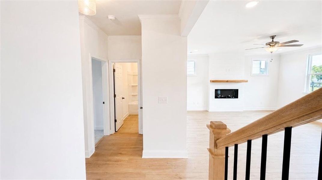 Spacious, unfurnished interior of a new home in Wehunt Meadows, Hoschton (Image 33). Spacious, unfurnished interior of a new home in Wehunt Meadows, Hoschton (Image 33).