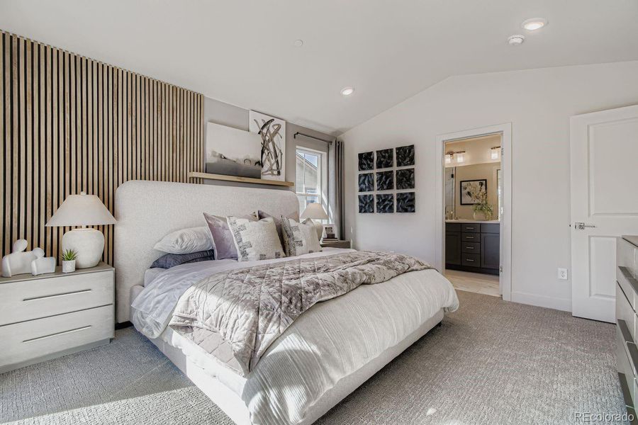 Furnished interior view inside a new home in Uplands, Westminster (Image 24).