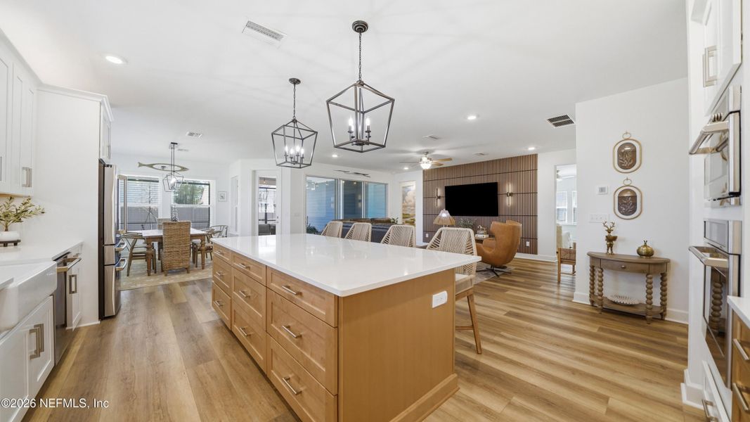 Furnished interior view inside a new home in Shearwater, St. Augustine (Image 9).