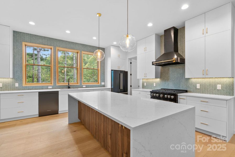 Furnished interior view inside a new home in , Asheville (Image 11).