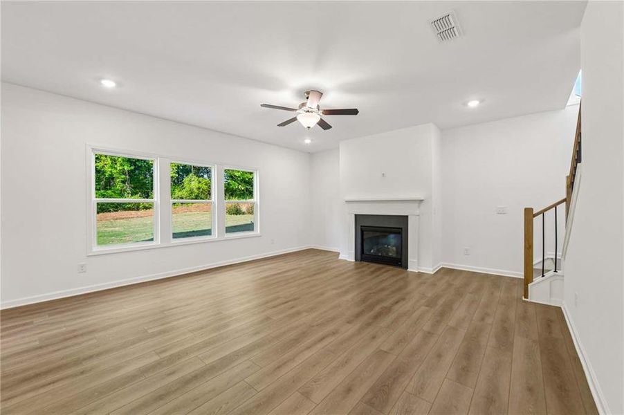 Spacious, unfurnished interior of a new home in The Estates at Casteel, Bethlehem (Image 17).