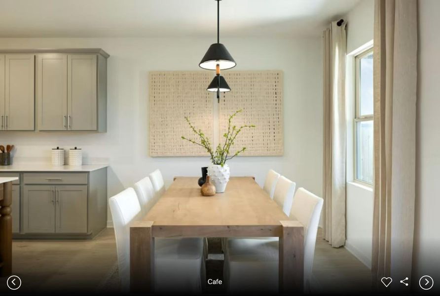 Interior photos- Photo of Centex model home with same floor plan, not of actual home listed.