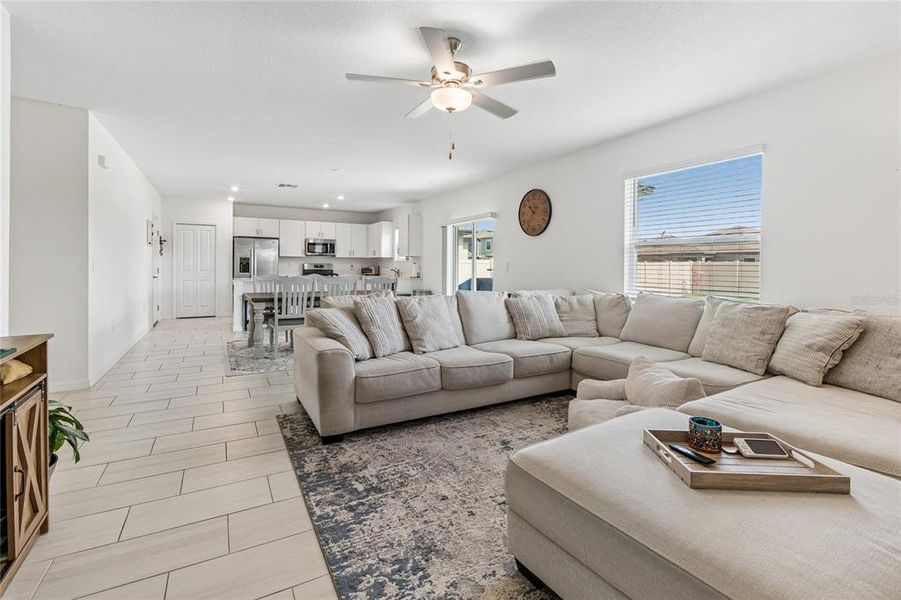 Furnished interior view inside a new home in , Land O' Lakes (Image 9).