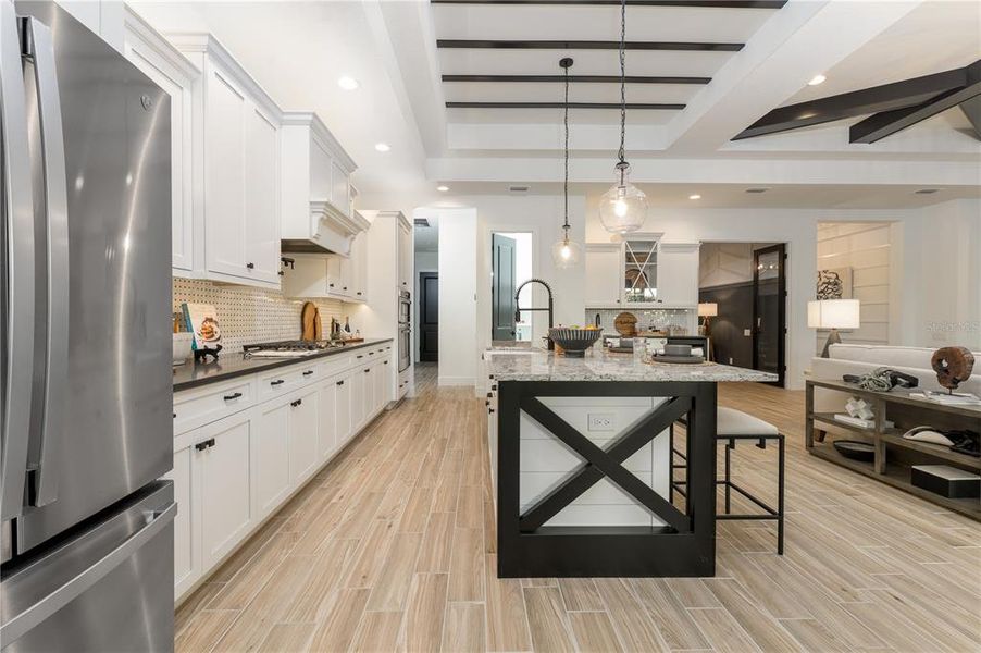 Furnished interior view inside a new home in Gran Place, Venice (Image 8).